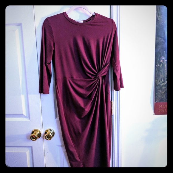 nine britton vivienne midi knit dress